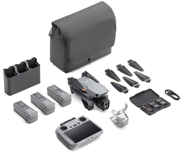 Drón DJI Air 3S Fly More Combo (DJI RC 2) ...