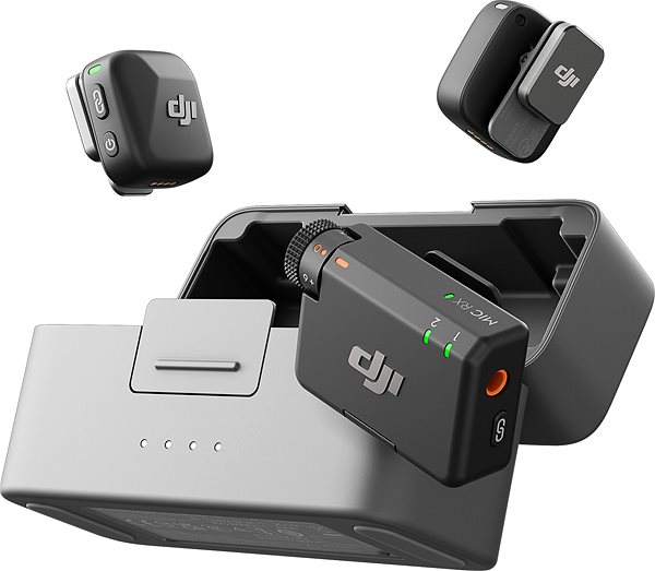 Microphone DJI Mic Mini (2 TX + 1 RX + Charging Case) ...