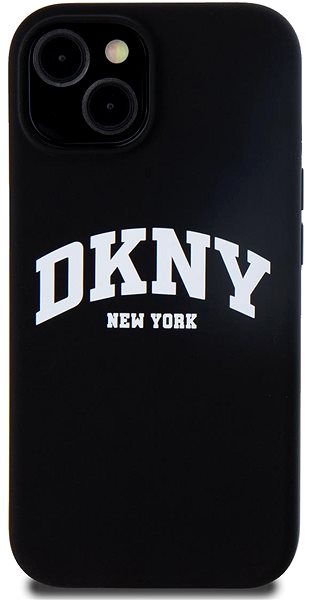 Telefon tok DKNY Liquid Arch Logo iPhone 11 fekete szilikon MagSafe tok ...