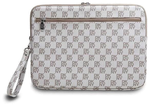 Laptop Case DKNY PU Leather Checkered Pattern and Stripe 13/14