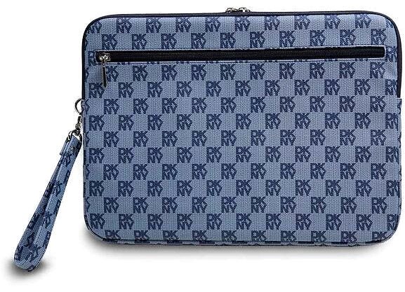 Laptop Case DKNY PU Leather Checkered Pattern and Stripe 13/14