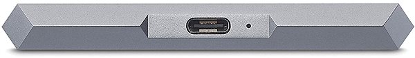 Externí disk Lacie Mobile Drive 2TB, šedý Možnosti připojení (porty)