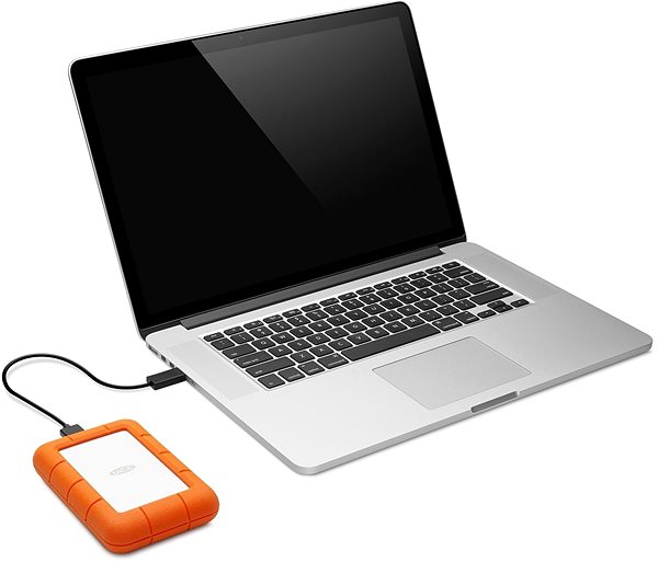 Externý disk Lacie Rugged Mini 5 TB, sivý Vlastnosti/technológia