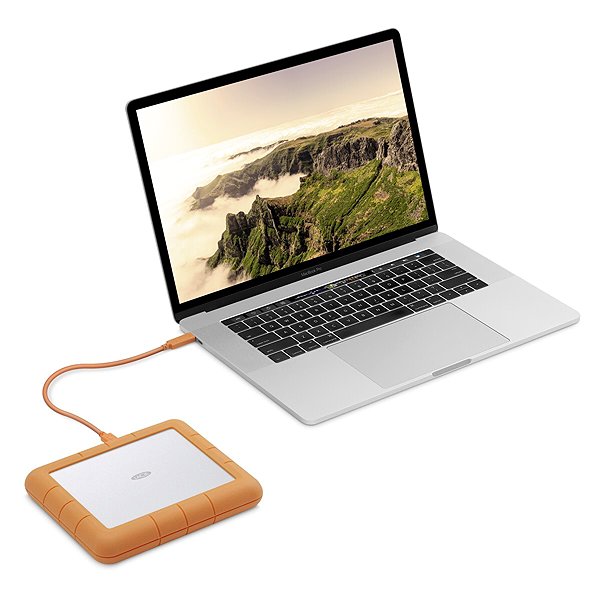 External Hard Drive Lacie Rugged Raid Shuttle 8TB, Grey Features/technology