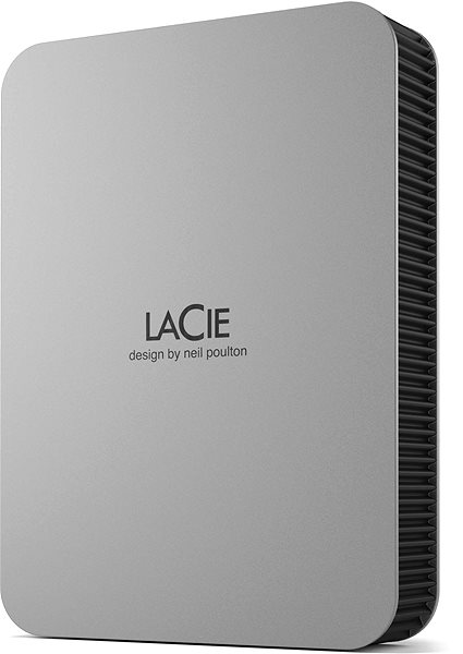 Külső merevlemez LaCie Mobile Drive v2 4 TB Ezüst ...