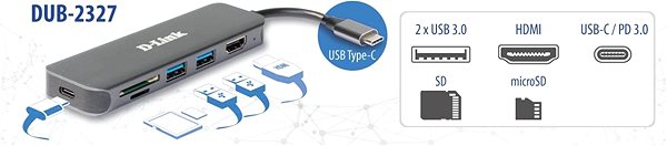 USB Hub D-Link DUB-2327 USB Hub ...