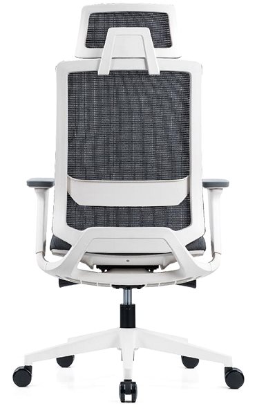 Kancelárska stolička DALENOR Meteor X, ergonomická, sieťovina, sivá ...