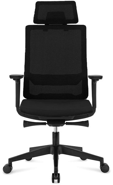 Kancelárska stolička DALENOR Meteor, ergonomická, sieťovina, čierna ...