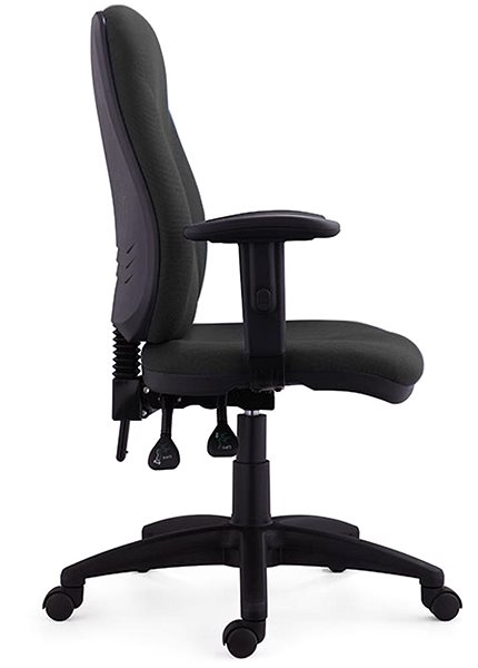 Bürostuhl DALENOR Bristil, Textilstoff, schwarz ...