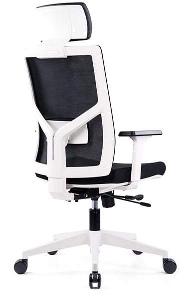 Kancelárska stolička DALENOR Snow HB, textil, čierna ...