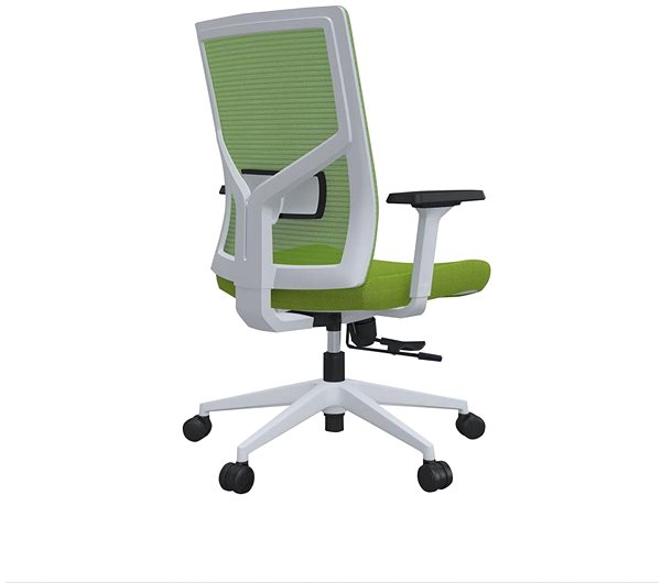 Kancelárska stolička DALENOR Snow W, textil, zelená ...
