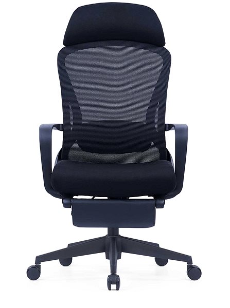 Kancelárska stolička DALENOR Enjoy HB, textil, čierna ...