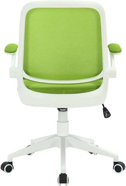 Kancelárska stolička DALENOR Pretty White, textil, zelená ...