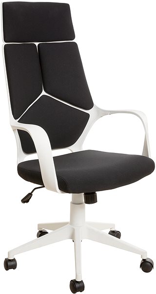 Bürosessel DALENOR Force White, Textil, schwarz ...