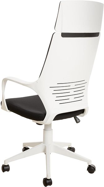 Bürosessel DALENOR Force White, Textil, schwarz ...