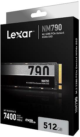 SSD-Festplatte Lexar SSD NM790 512GB ...