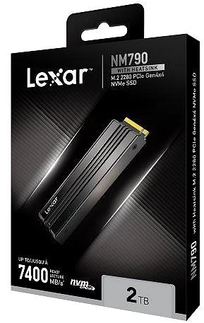 SSD meghajtó Lexar SSD NM790 2TB Heatsink ...