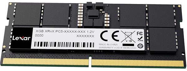 RAM memória Lexar SO-DIMM 16GB DDR5 4800MHz CL40 ...