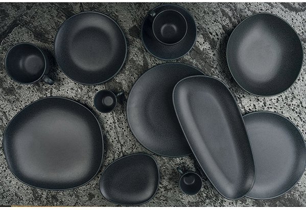 Set of cups BONNA Graphite Espresso cup, 80 ml, 6 pcs .