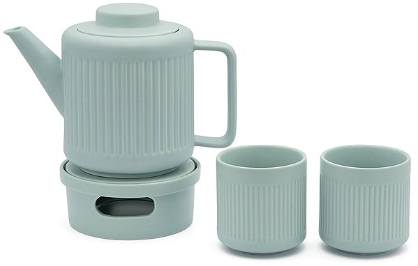 Set of cups BREDEMEIJER Skagen Tea cup, 300 ml, light blue, 2 pcs .