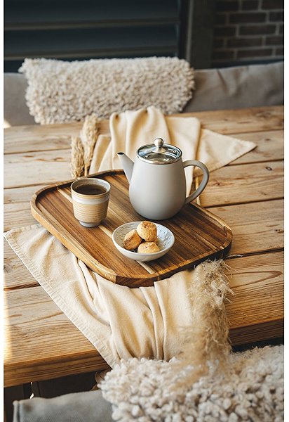 Set of cups BREDEMEIJER Jari Ceramic tea cup, 200 ml, 3 pcs .