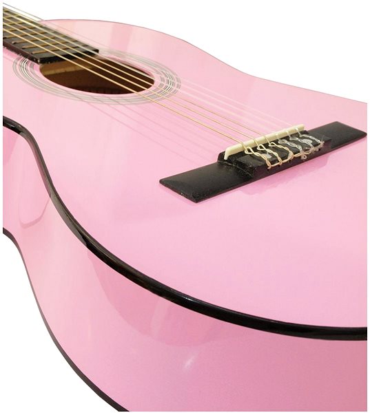 Klasická gitara Dimavery AC-303 3/4 ružová Vlastnosti/technológia