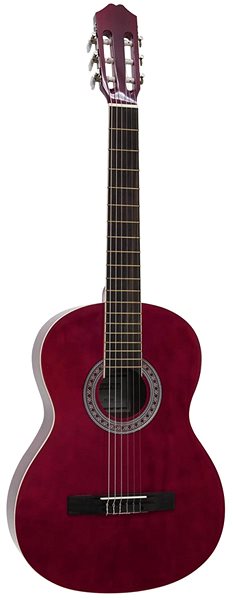 Classical Guitar Dimavery AC-303 4/4 Red Screen