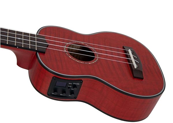 Ukulele Dimavery UK-100 red Features/technology