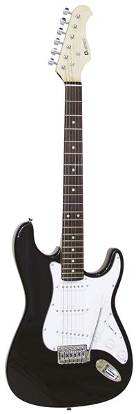 Elektrická gitara Dimavery ST-203, čierna ...