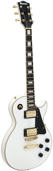 Elektrická gitara Dimavery LP-520, biela ...