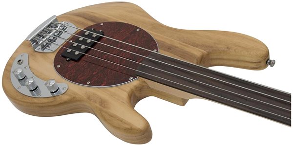 Baskytara Dimavery MM-501 bezpražcová, přírodní ...