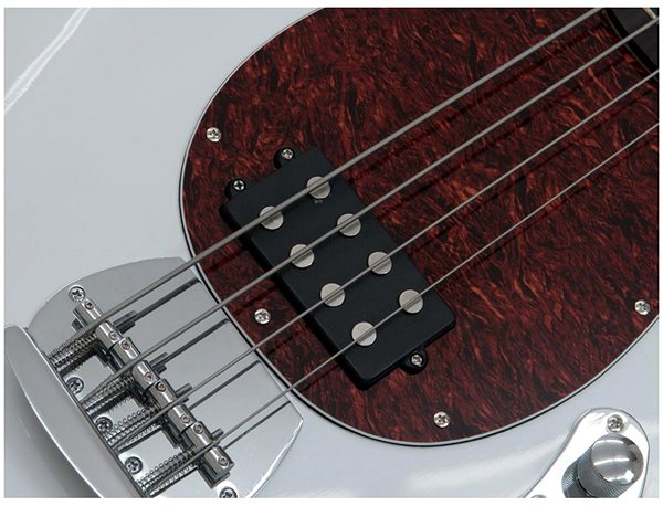 Basgitara Dimavery MM-501, biela ...