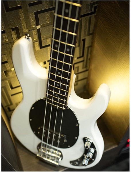 Basgitara Dimavery MM-501, biela ...