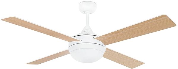Ceiling Light FARO 33700 - Ceiling Fan ICARIA with Remote Control 2xE27/20W/230V White Features/technology