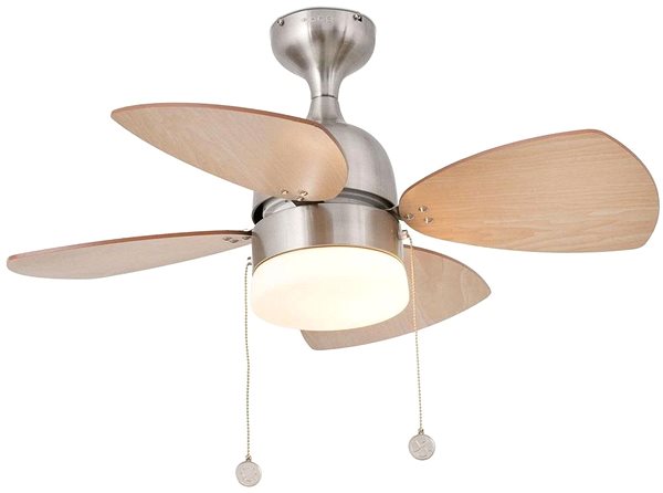 Ceiling Light FARO 33706 - Ceiling Fan MEDITERRANEO 1xE14/8W/230V Features/technology