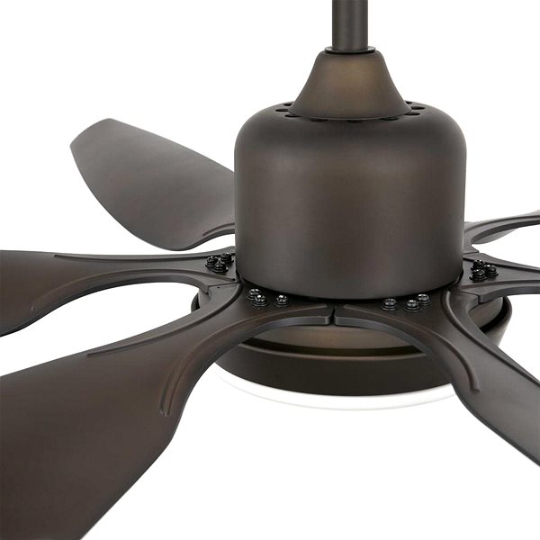 Ceiling Light FARO 33466 - Ceiling Fan TILOS 3xE27/13W/230V Dark Brown Features/technology