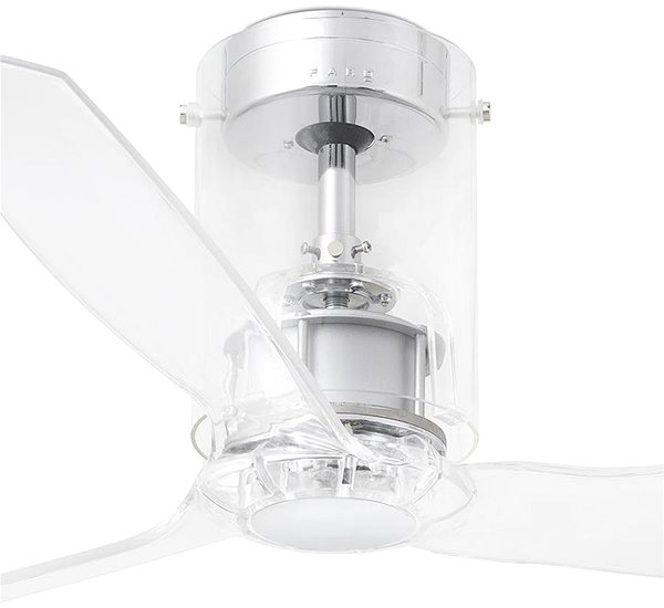 Fan FARO 33393 - MINI TUBE FAN Ceiling Fan with Remote Control and DC Motor ...