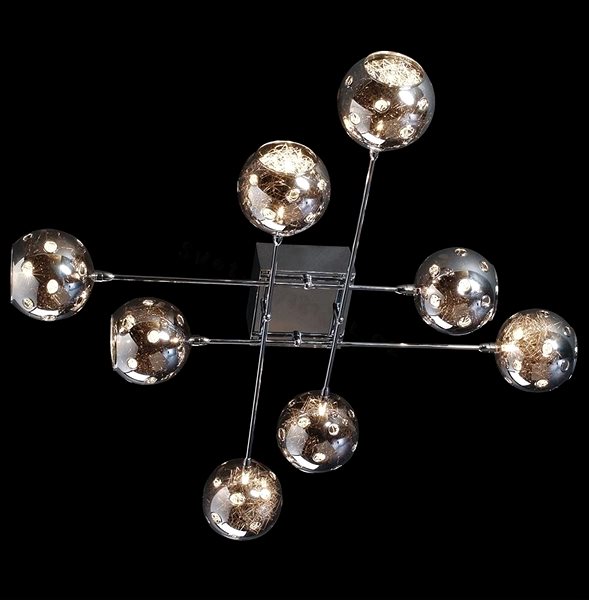Ceiling Light Luxera 46036 - Chandelier CRONOS 8xG9/60W/230V Lifestyle