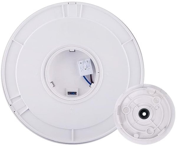 Ceiling Light Solight WO778 - LED Dimmable Outdoor Luminaire 2-in-1 LED/12W/230V IP54 Back page