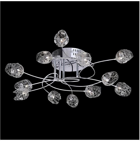 Ceiling Light Luxera 64040 - Chandelier DELPHI 12xG4/20W/230V Lifestyle