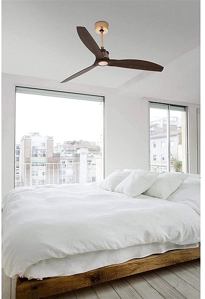 Fan FARO 33399 - Ceiling Fan JUST FAN Brown/Copper Lifestyle