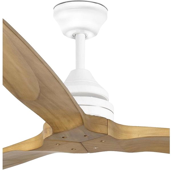 Fan FARO 33728 - Ceiling Fan ALO White/Brown ...