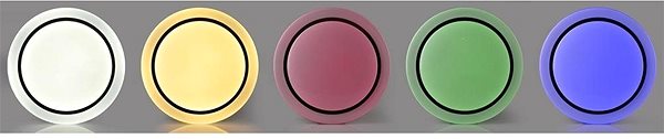 Ceiling Light RGB LED Dimmable Ceiling Light UFO LED/48W/230V WiFi Tuya Features/technology