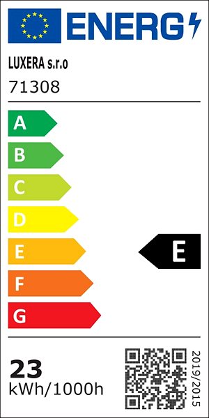 Ceiling Light Prezent 71308 - LED Ceiling Light MONOLITE LED/24W/230V Round Energy label