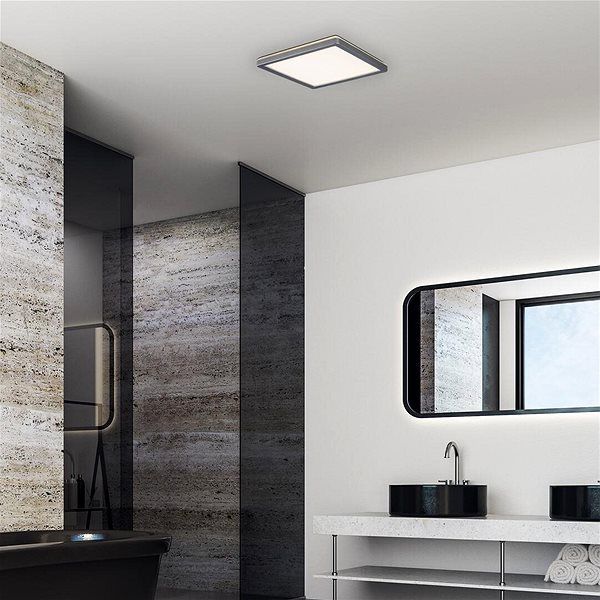 Mennyezeti lámpa Rabalux Mennyezeti LED fürdőszobai lámpa, LED/15 W/230 V, IP44 Lifestyle