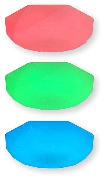 Ceiling Light Top Light Sparkle 60 SMART - LED RGB Dimmable Light LED/60W/230V Tuya + DO Features/technology