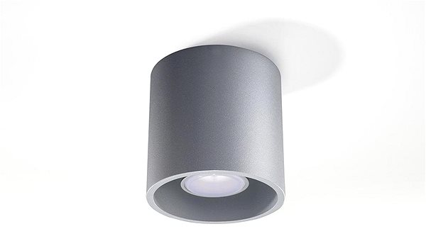 Ceiling Light Ceiling Light ORBIS 1 1xGU10/40W/230V Grey Screen
