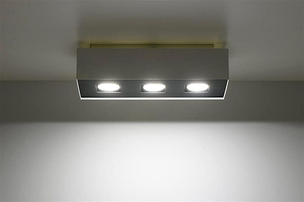 Ceiling Light Ceiling Light MONO 3 3xGU10/40W/230V Lifestyle