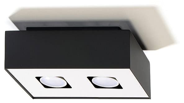 Ceiling Light Ceiling Light MONO 2 2xGU10/40W/230V Lateral view