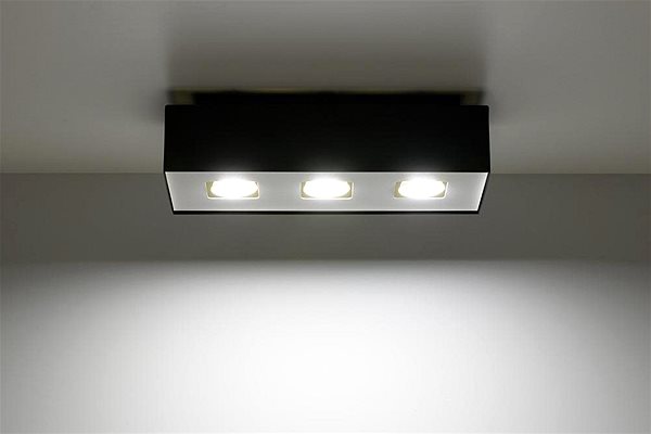 Ceiling Light Ceiling Light MONO 3 3xGU10/40W/230V Lifestyle